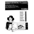 SHARP R5862 Owners Manual SHARP R5862 Owners Manual