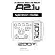 ZOOM A21U Owners Manual ZOOM A21U Owners Manual