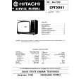HITACHI CPT2051 Service Manual HITACHI CPT2051 Service Manual