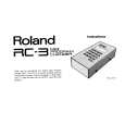 ROLAND RC-3 Owners Manual ROLAND RC-3 Owners Manual
