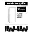 WHIRLPOOL EV130NXSW00 Owners Manual WHIRLPOOL EV130NXSW00 Owners Manual