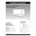 WHIRLPOOL KOMS155MBT0 Installation Manual WHIRLPOOL KOMS155MBT0 Installation Manual