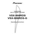 PIONEER VSX-908RDS-G/HY Owners Manual PIONEER VSX-908RDS-G/HY Owners Manual
