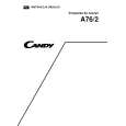 CANDY A76/2 Owners Manual CANDY A76/2 Owners Manual