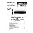 MAGNASONIK MVR220 Service Manual MAGNASONIK MVR220 Service Manual