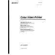 SONY UP-7300MDP Owners Manual SONY UP-7300MDP Owners Manual