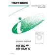 TRICITY BENDIX AW850W Owners Manual TRICITY BENDIX AW850W Owners Manual