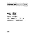 GRUNDIG VS150 Service Manual GRUNDIG VS150 Service Manual