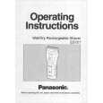 PANASONIC ES727 Owners Manual PANASONIC ES727 Owners Manual