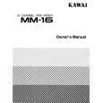 KAWAI MM16 Owners Manual KAWAI MM16 Owners Manual