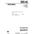 SONY SRSA5 Service Manual SONY SRSA5 Service Manual