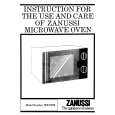 ZANUSSI MW722M Owners Manual ZANUSSI MW722M Owners Manual