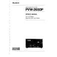 SONY PVW2650P VOLUME 1 Service Manual SONY PVW2650P VOLUME 1 Service Manual