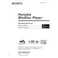SONY MZNH600D Owners Manual SONY MZNH600D Owners Manual