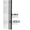 KAWAI Q80EX Owners Manual KAWAI Q80EX Owners Manual