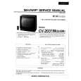 SHARP CV2031M Service Manual SHARP CV2031M Service Manual