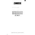 ZANUSSI ZF200C Owners Manual ZANUSSI ZF200C Owners Manual