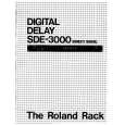 ROLAND SDE-3000 Owners Manual ROLAND SDE-3000 Owners Manual