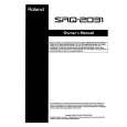 ROLAND SRQ-2031 Owners Manual ROLAND SRQ-2031 Owners Manual