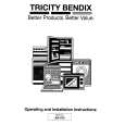 TRICITY BENDIX AW870 Owners Manual TRICITY BENDIX AW870 Owners Manual