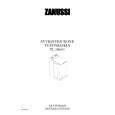 ZANUSSI TL1084C1 Owners Manual ZANUSSI TL1084C1 Owners Manual