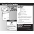 WHIRLPOOL FGP337GN5 Installation Manual WHIRLPOOL FGP337GN5 Installation Manual