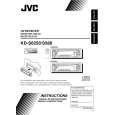 JVC KD-S580 Owners Manual JVC KD-S580 Owners Manual