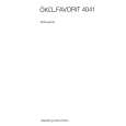 AEG Favorit 4041 BIO W Owners Manual AEG Favorit 4041 BIO W Owners Manual