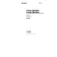 SONY XS-V6940 Owners Manual SONY XS-V6940 Owners Manual