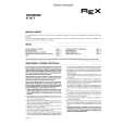 REX-ELECTROLUX FI161F Owners Manual REX-ELECTROLUX FI161F Owners Manual