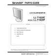 SHARP LL-T1820E Parts Catalog SHARP LL-T1820E Parts Catalog