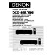 DENON DCD595 Owners Manual DENON DCD595 Owners Manual