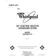 WHIRLPOOL RB100PXV0 Parts Catalog WHIRLPOOL RB100PXV0 Parts Catalog
