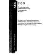 AEG 210D-D Owners Manual AEG 210D-D Owners Manual