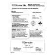 DOMETIC NDR1492 Owners Manual DOMETIC NDR1492 Owners Manual