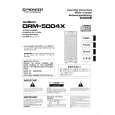 PIONEER DRM-5004X Owners Manual PIONEER DRM-5004X Owners Manual