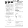 PIONEER SZ84D Owners Manual PIONEER SZ84D Owners Manual