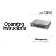 PANASONIC AWHB505 Owners Manual PANASONIC AWHB505 Owners Manual