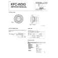 KENWOOD KFCW310 Service Manual KENWOOD KFCW310 Service Manual