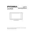 PRIMA LC-27U16 Owners Manual PRIMA LC-27U16 Owners Manual