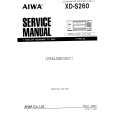 AIWA XDS260 Service Manual AIWA XDS260 Service Manual