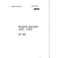 ZANUSSI ZF521C Owners Manual ZANUSSI ZF521C Owners Manual