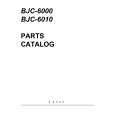 CANON BJC-6000 Parts Catalog CANON BJC-6000 Parts Catalog