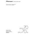 PIONEER CP-LX70TS/XTW/E Owners Manual PIONEER CP-LX70TS/XTW/E Owners Manual