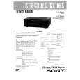 SONY STR-GX10ES Service Manual SONY STR-GX10ES Service Manual