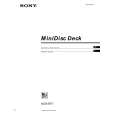 SONY MDSS707 Owners Manual SONY MDSS707 Owners Manual