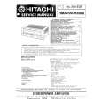 HITACHI HMA8500MKII Service Manual HITACHI HMA8500MKII Service Manual