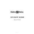 ELEKTRO HELIOS KS2840 Owners Manual ELEKTRO HELIOS KS2840 Owners Manual