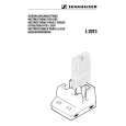 SENNHEISER L 2013 Owners Manual SENNHEISER L 2013 Owners Manual