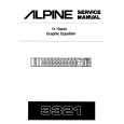 ALPINE 3321 Service Manual ALPINE 3321 Service Manual